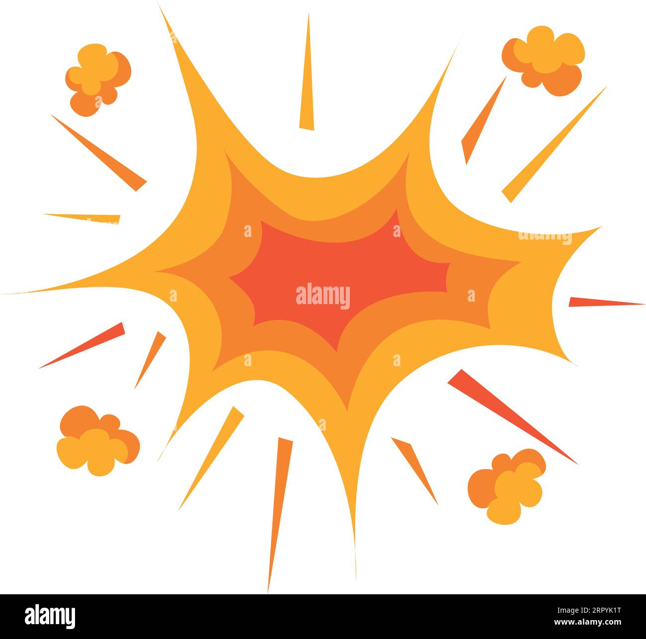 explosion effect comic icon Stock Vector Image & Art - Alamy