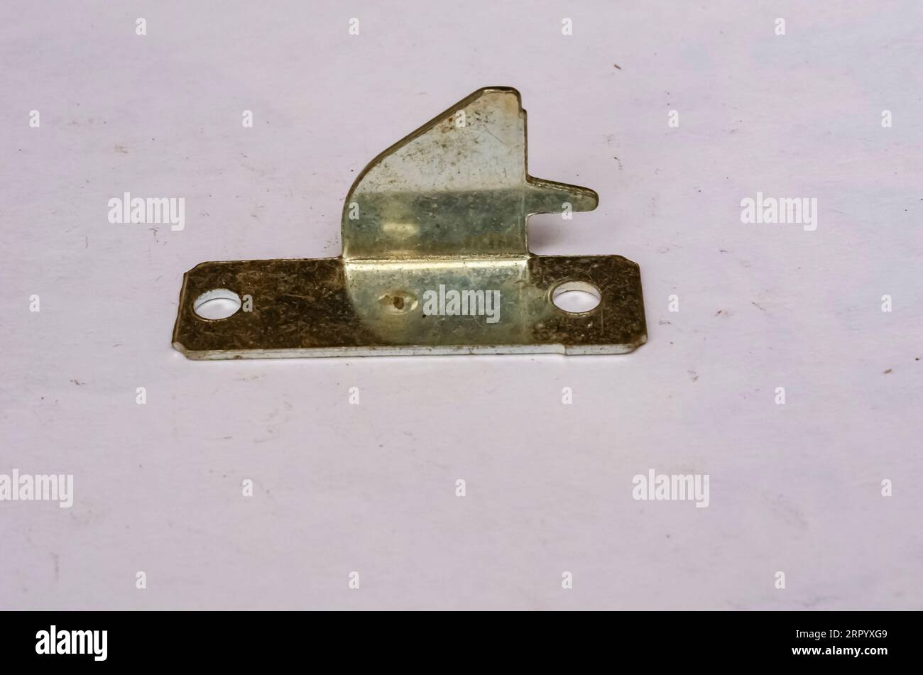 Right Curtain Rod Mounting Bracket Stock Photo Alamy