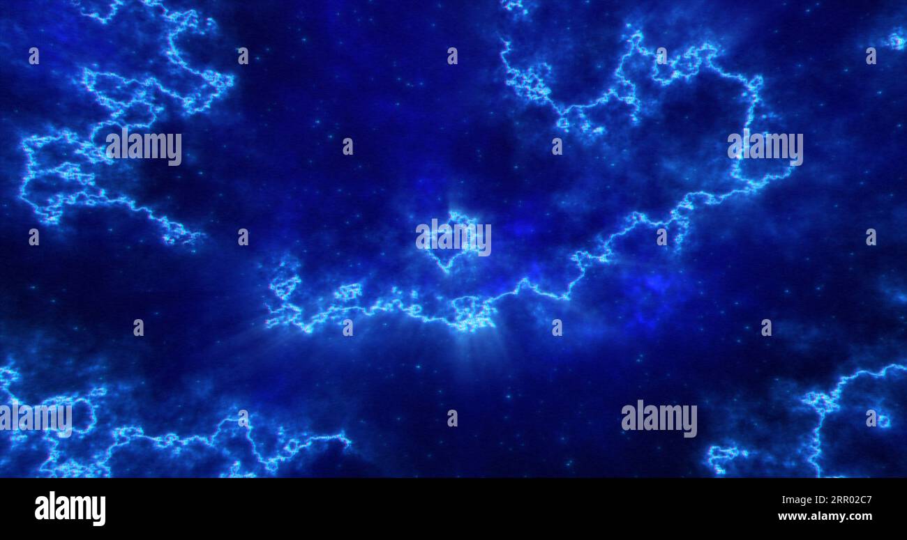 Abstract futuristic background with blue and purple multi-colored ...