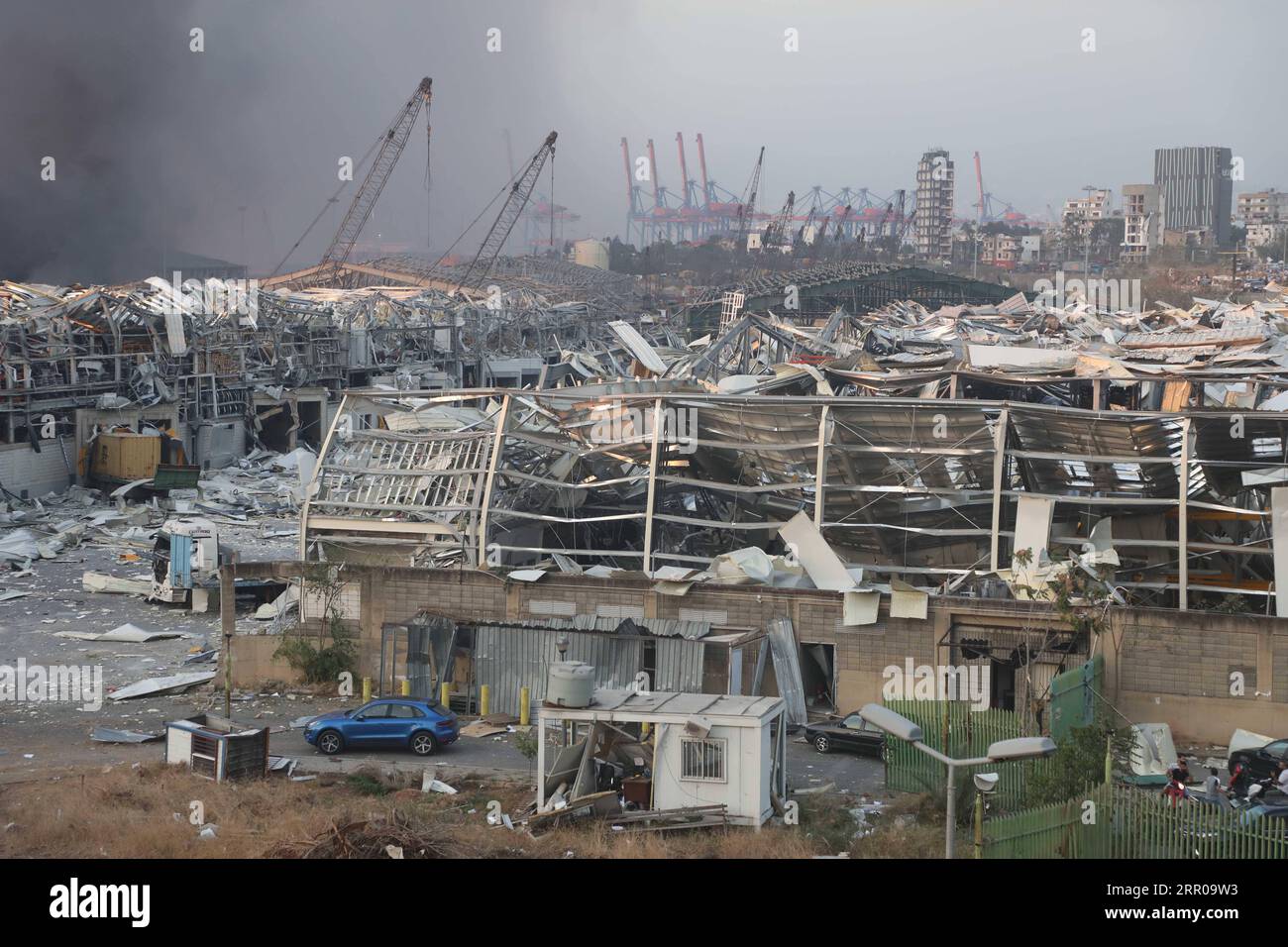 Beirut after explosion hi-res stock photography and images - Alamy