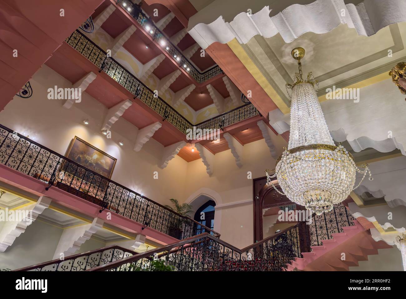 Mumbai India,Apollo Bandar Colaba Taj Mahal Palace hotel interior