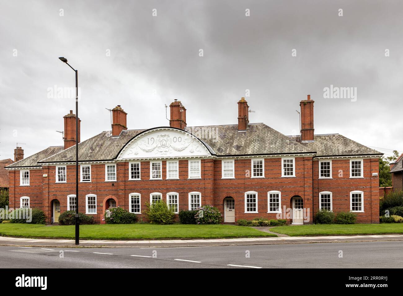 Port Sunlight village on the Wirral, Merseyside, England Stock Photo