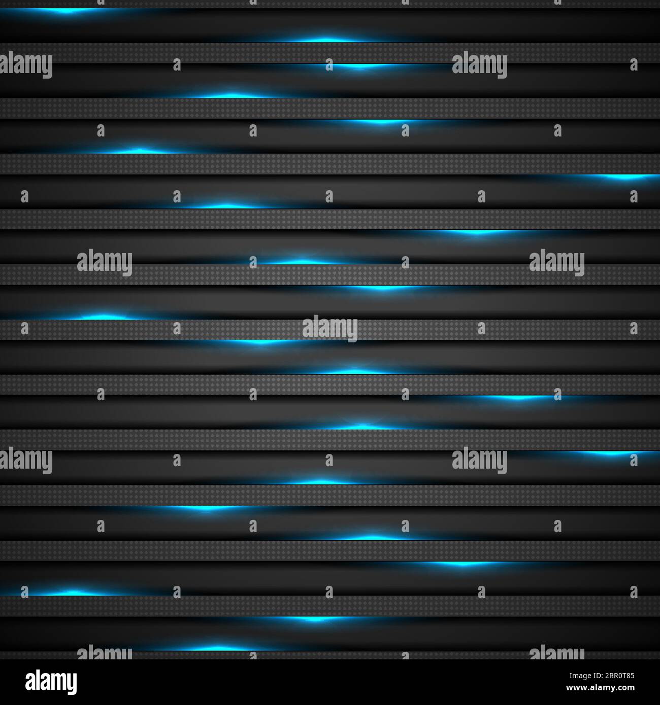 Black stripes with blue neon glowing light abstract tech background ...