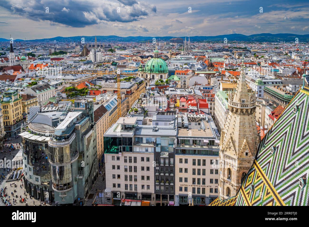 City skyline, Vienna, Austria Stock Photo