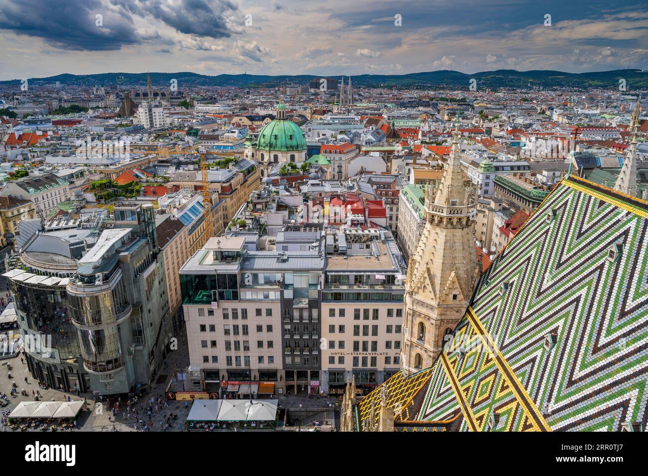 City skyline, Vienna, Austria Stock Photo