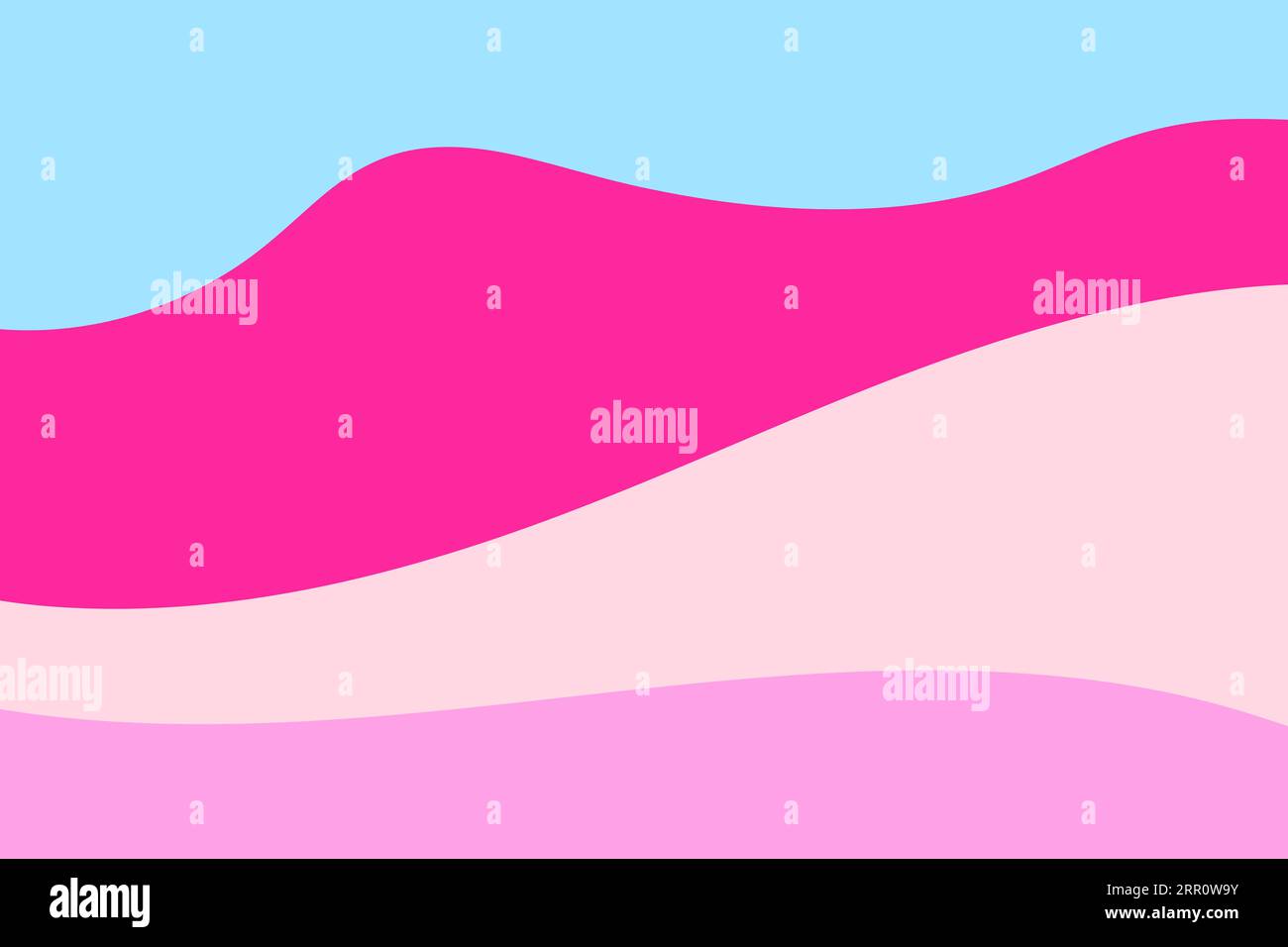 Pink Blue Gradient Abstract Wavy Vector Background Stock Vector Image ...