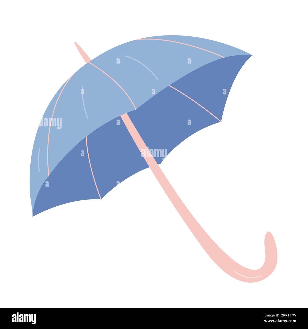 Vector open umbrella cartoon Stock Vector Image & Art Alamy