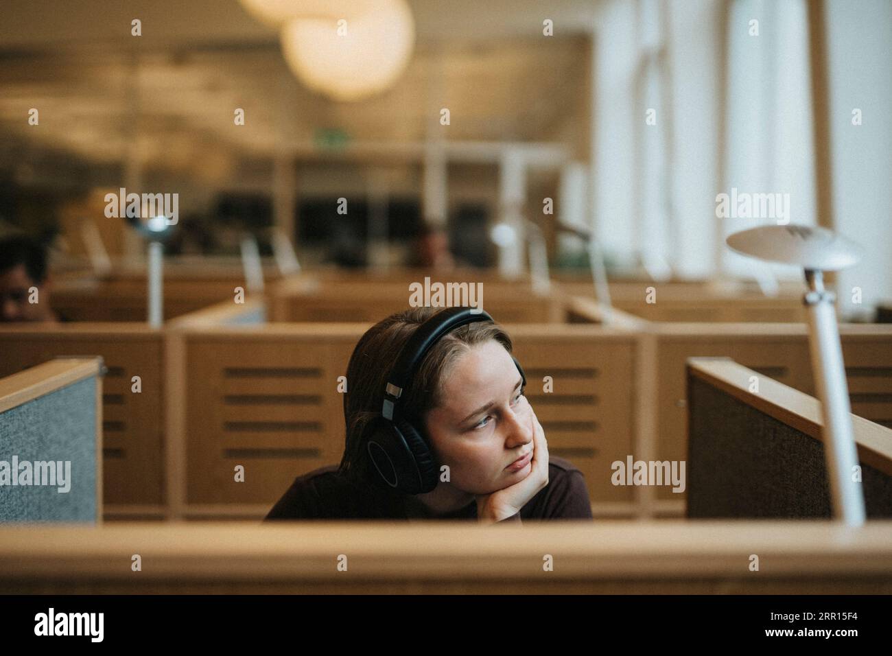 Student Contemplation Contemplative learning hi-res stock photography and images - Alamy