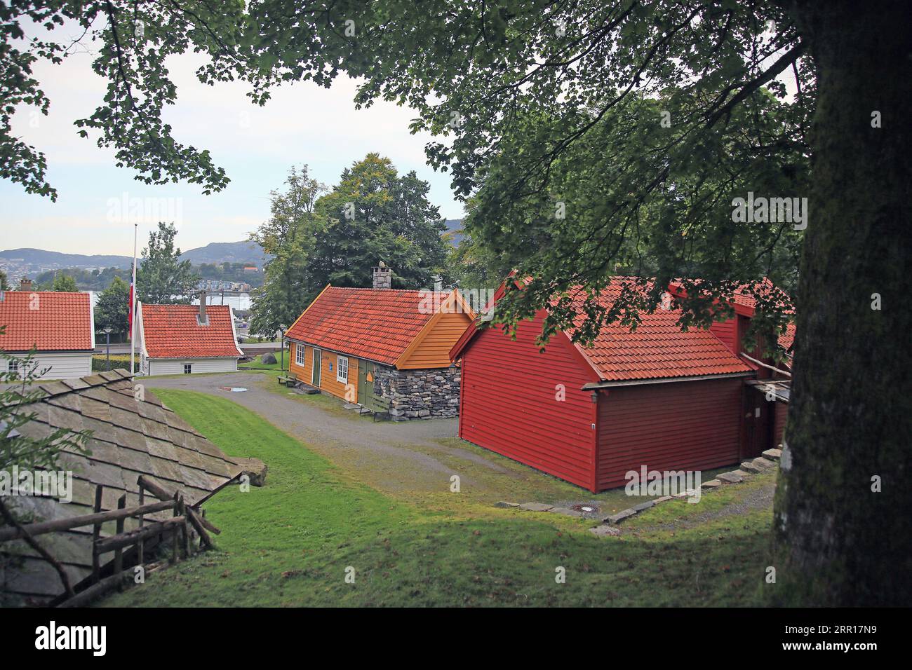 Laksevåg Local Museum, Bergen, Norway Stock Photo