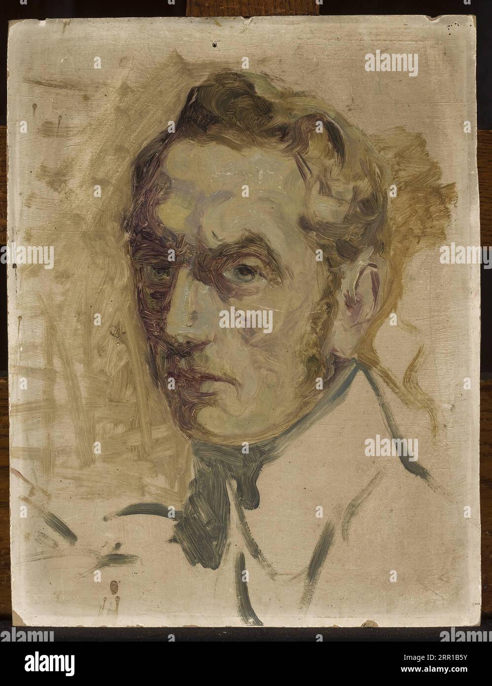 Pinaks Self-portrait circa 1915 by Ignacy Pinkas Stock Photo - Alamy