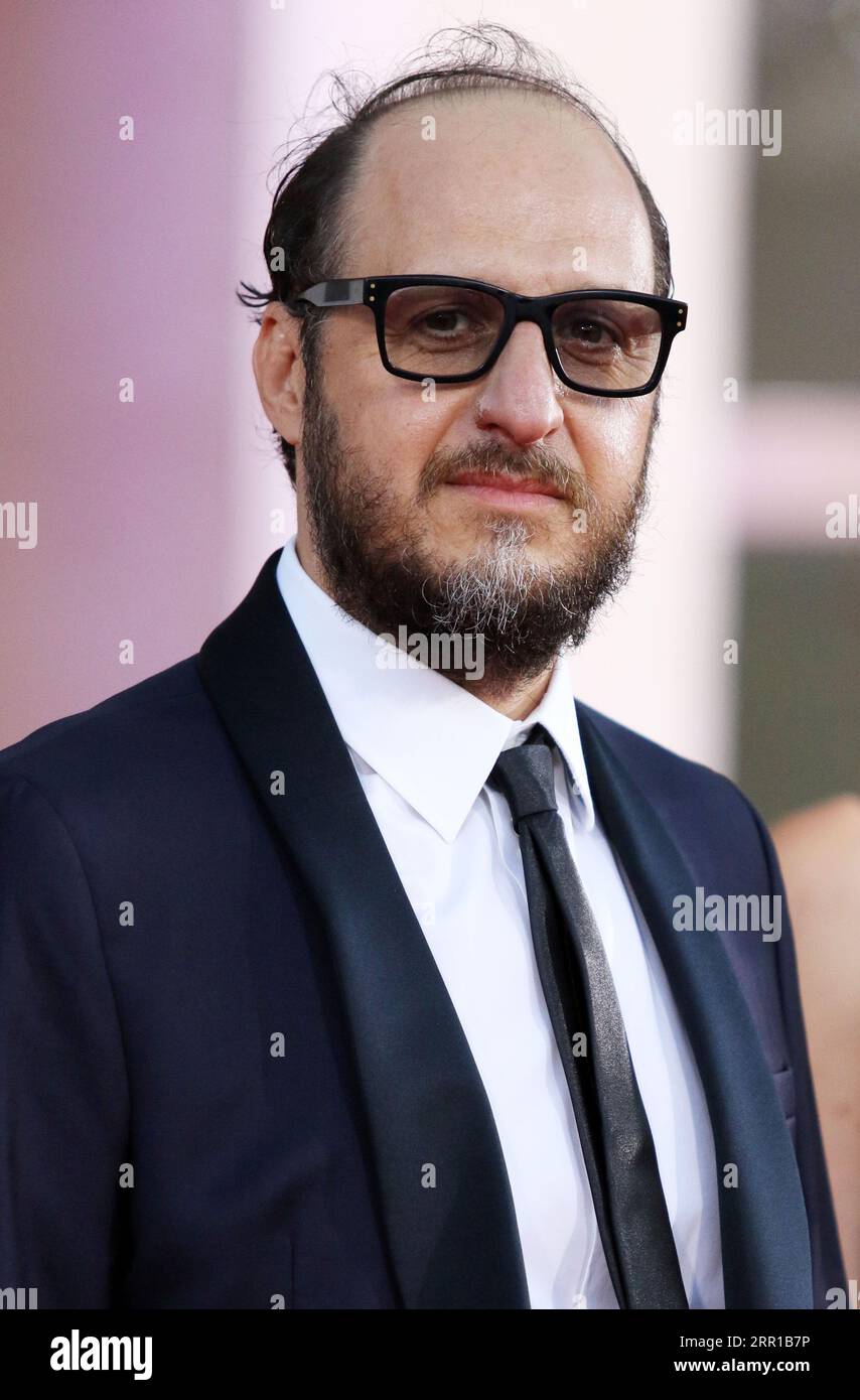 Italy, Lido di Venezia, September 05, 2023: The actor and director Fausto Russo Alesi attends the red carpet for the 'Starlight International Cinema Award' at the 80th Venice International Film Festival on September 05, 2023 in Venice, Italy.    Photo © Ottavia Da Re/Sintesi/Alamy Live News Stock Photo