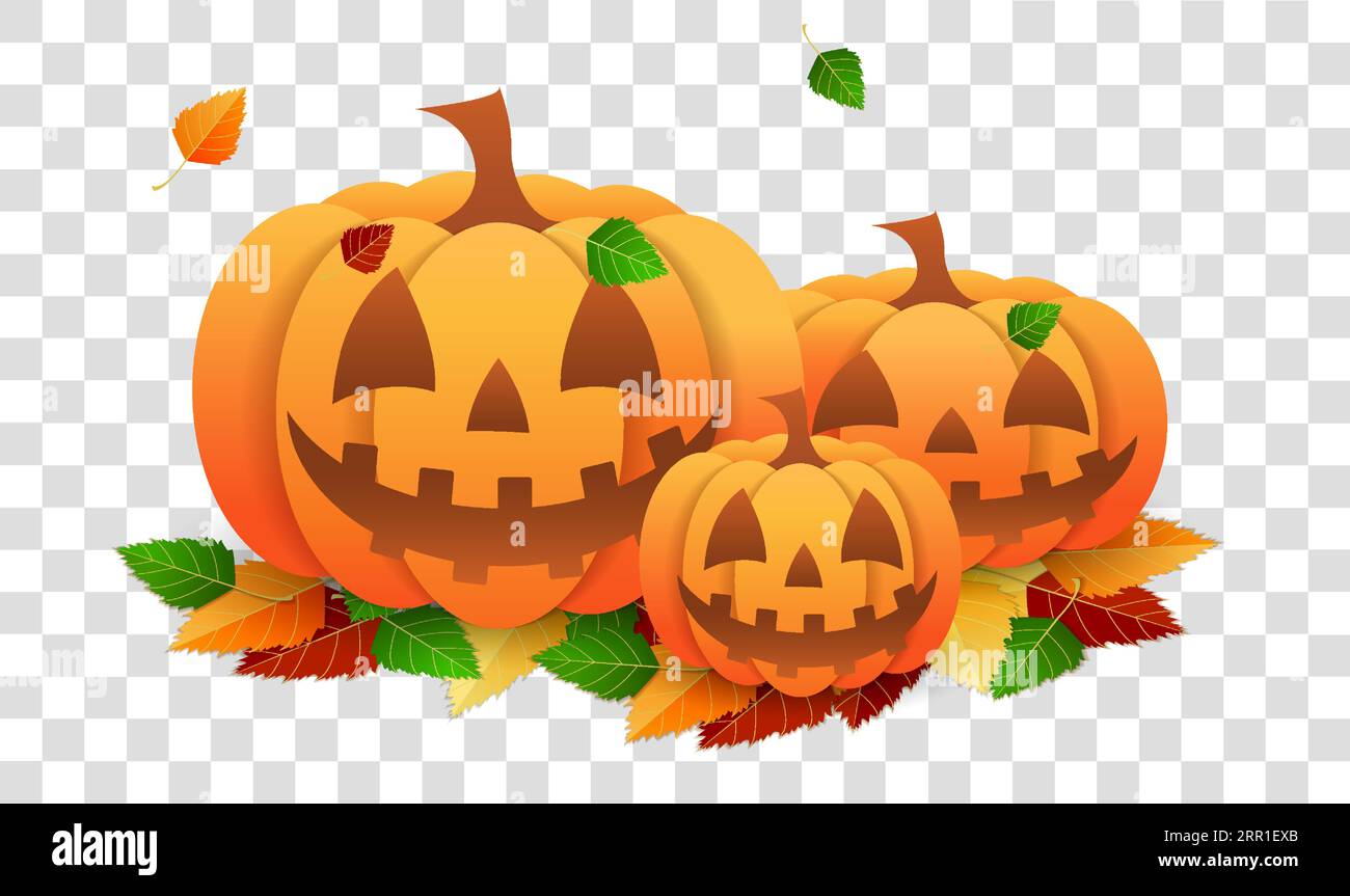 Jack o lantern logo Stock Vector Images - Alamy