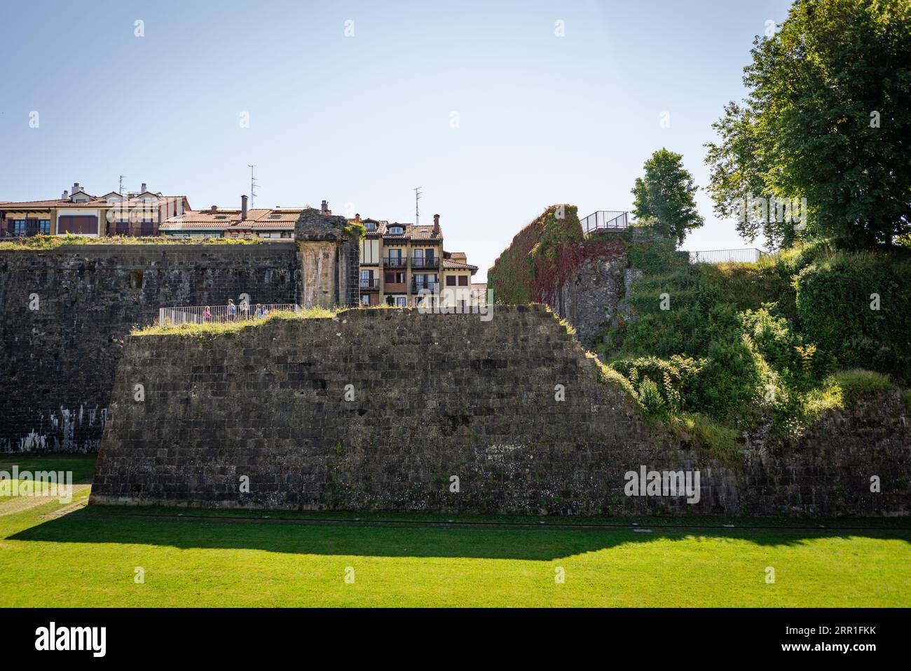 Town Hondarribia (Fuenterrabia) in Gipuzkoa province in the autonomous region Basque country in northern Spain on July 27, 2023. (CTK Photo/Frantisek Stock Photo