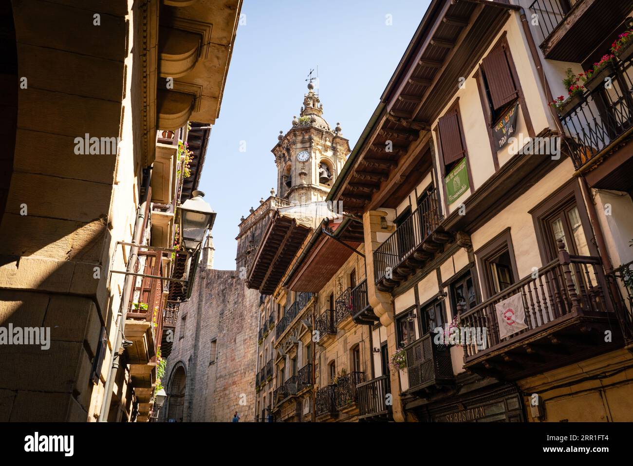 Town Hondarribia (Fuenterrabia) in Gipuzkoa province in the autonomous region Basque country in northern Spain on July 27, 2023. (CTK Photo/Frantisek Stock Photo