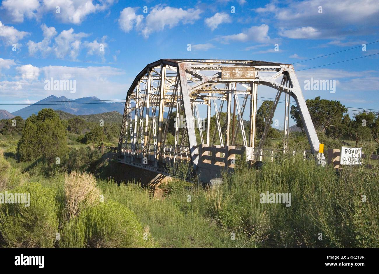 winona disused route 66 bridge on the old route of the mother road