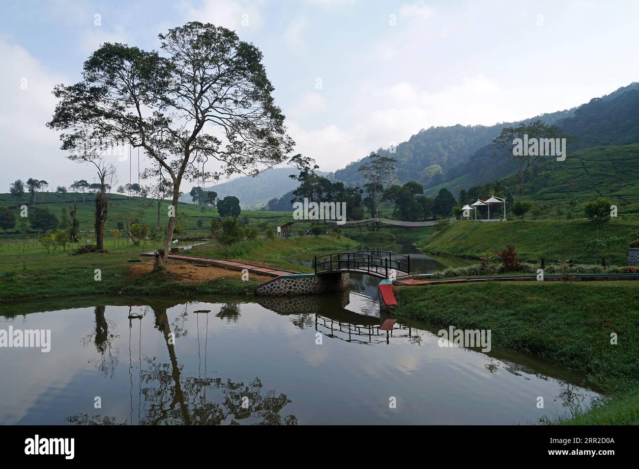 Lake Telaga Saat, Gunung Mas Tea Plantation, Puncak, Bogor, West Java ...