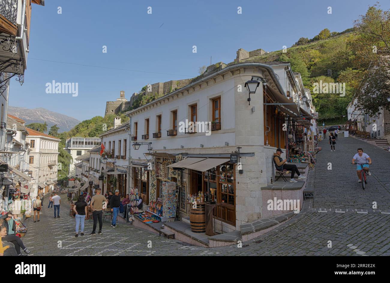 Gjirokaster: Ottoman Architectural Beauty and Medieval Fortress Stock ...