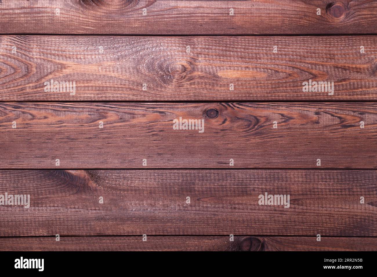 Old vintage planked wood board, barn wood background with space for text Stock Photo