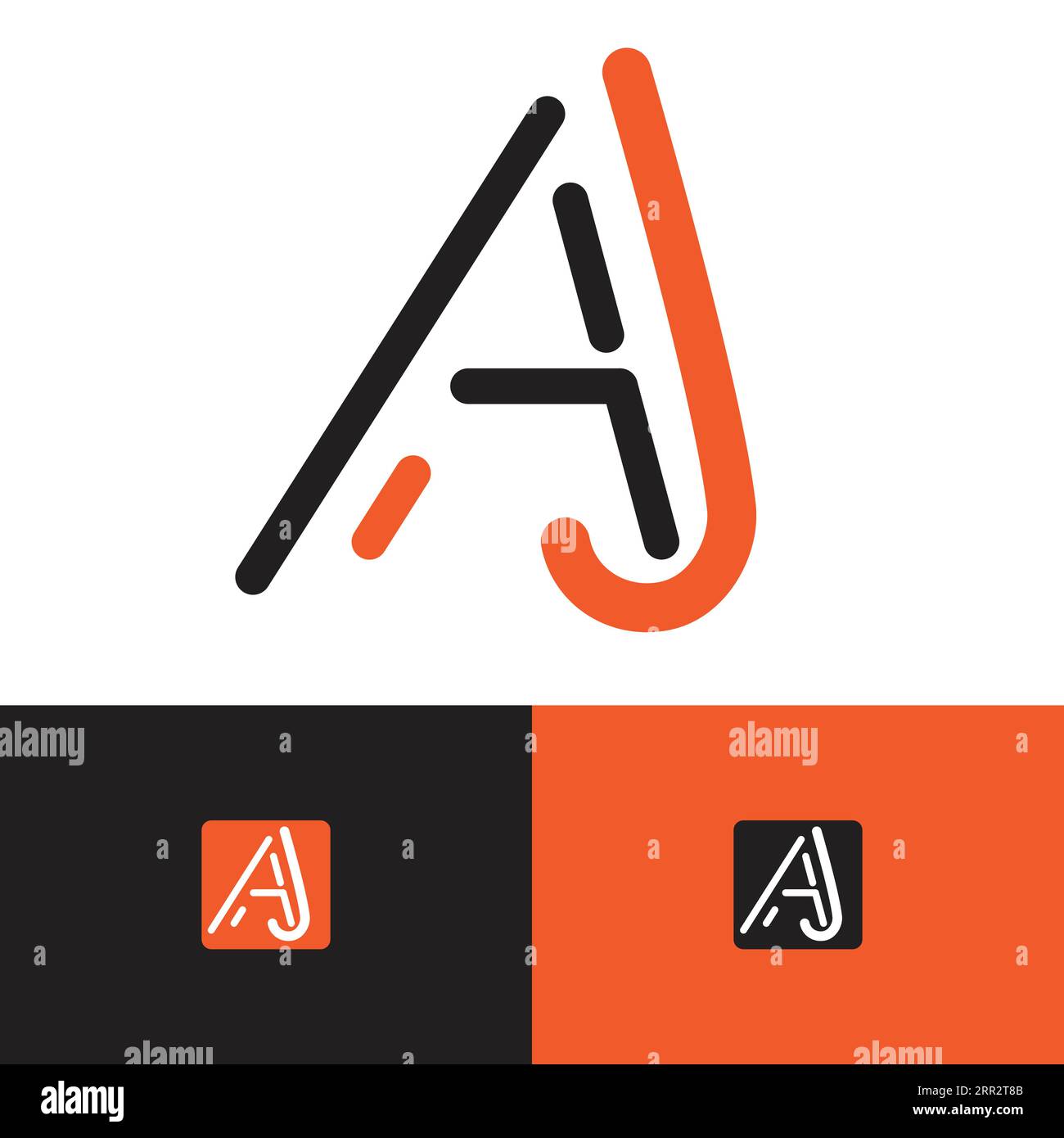 Simple letter a logo vector template stock vector image art alamy
