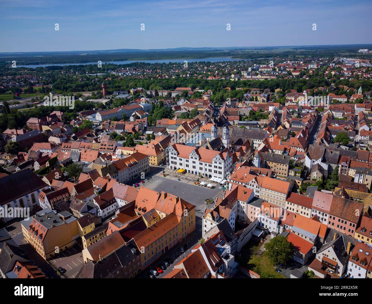  Torgau with town hall and market square Stock Photo - Alamy Bildidee 