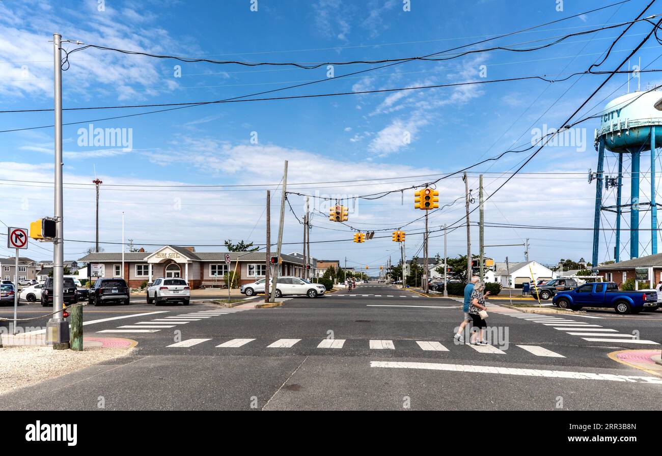 Surf City On Long Beach Island New Jersey USA Stock Photo Alamy