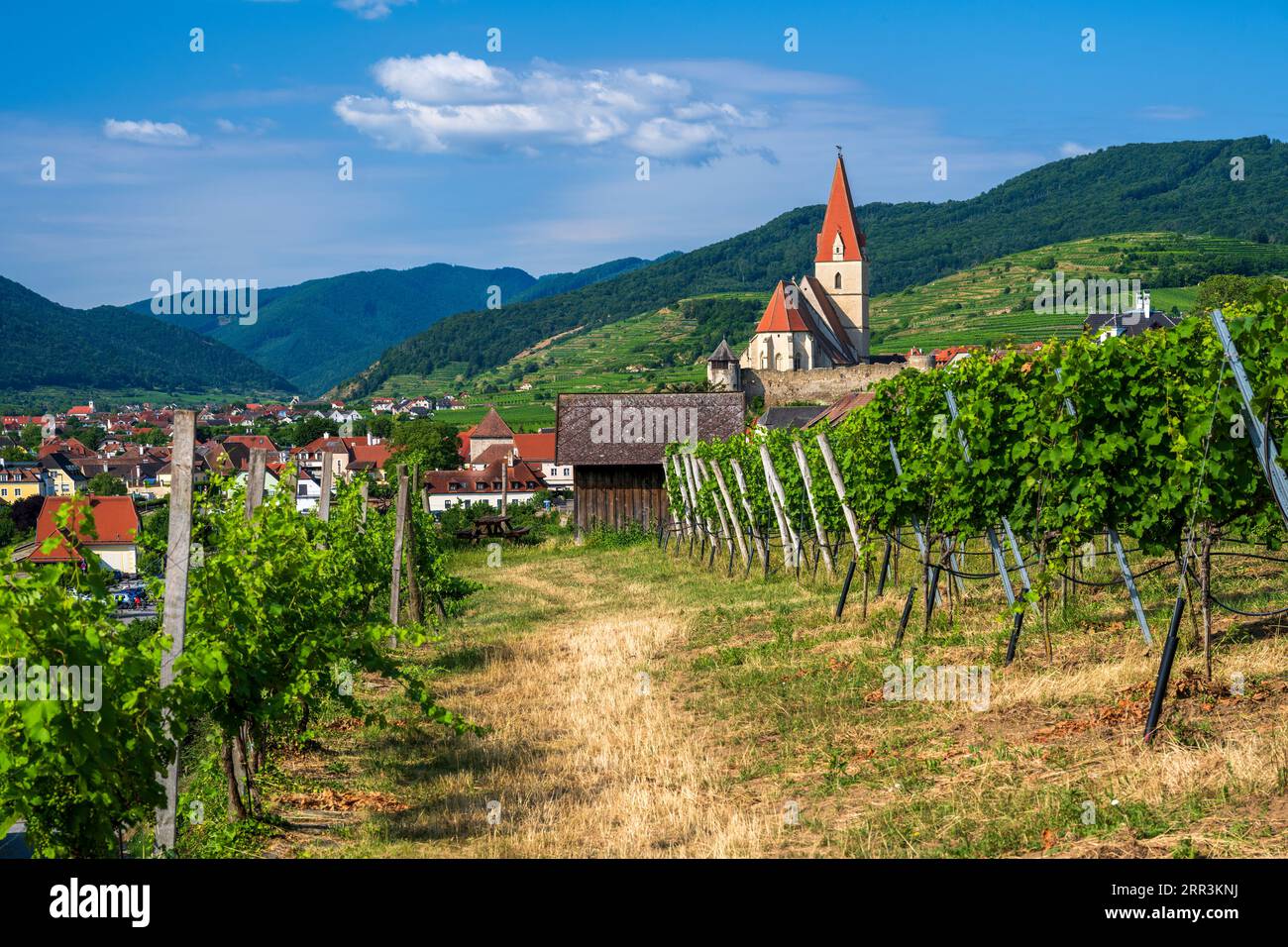 Weissenkirchen in der Wachau, Lower Austria, Austria Stock Photo