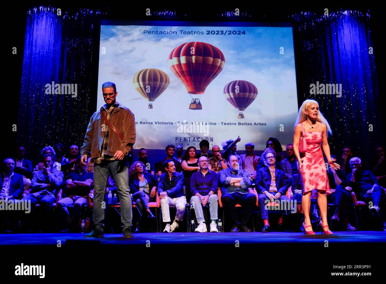 Madrid, Spain. 05th Sep, 2023. Iñigo Etayo and Lucia Ambrosini attends