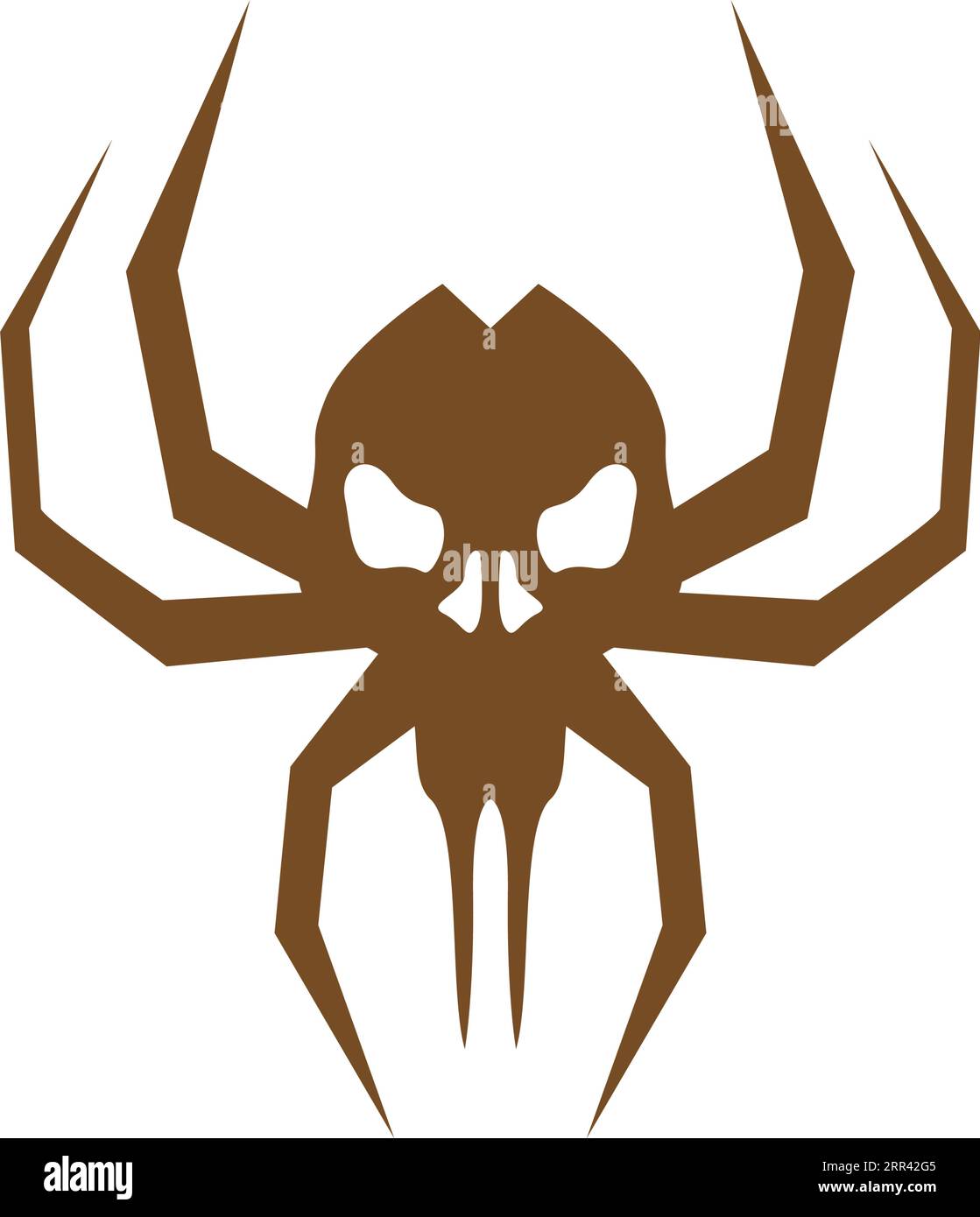 Spider logo icon design illustration Stock Vector
