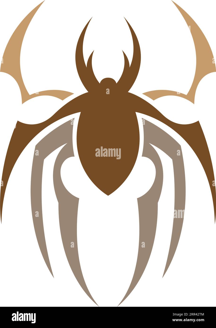 Spider logo icon design illustration Stock Vector