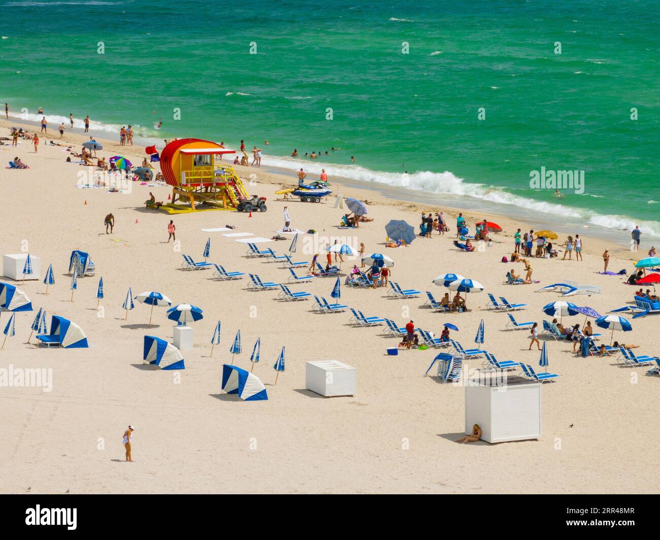 Miami In September Weekend in miami beach drone hi-res stock photography and images - Alamy