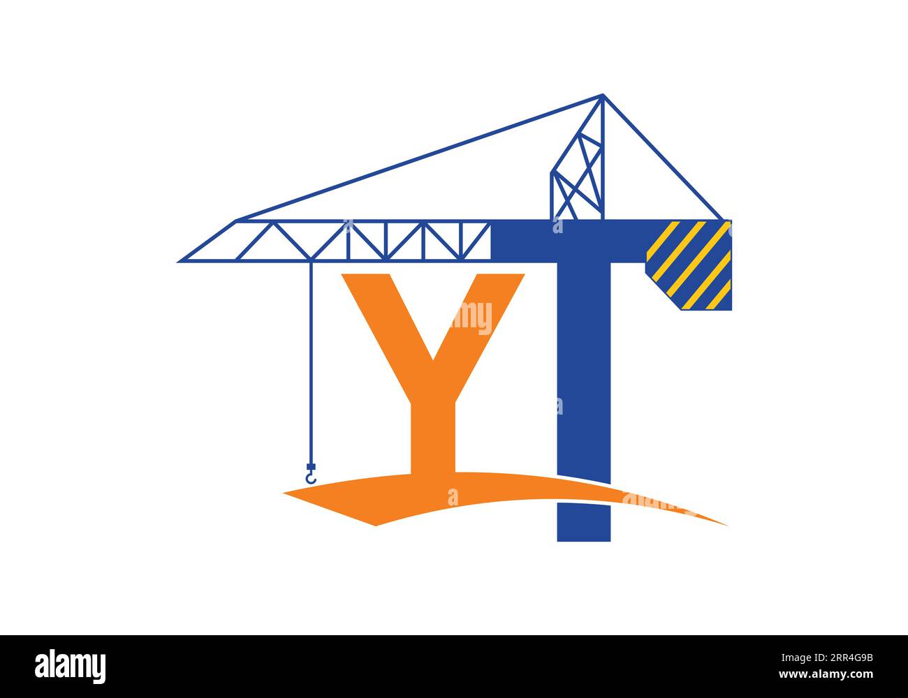 Letter Y Construction Logo Symbol Vector Template Stock Vector Image
