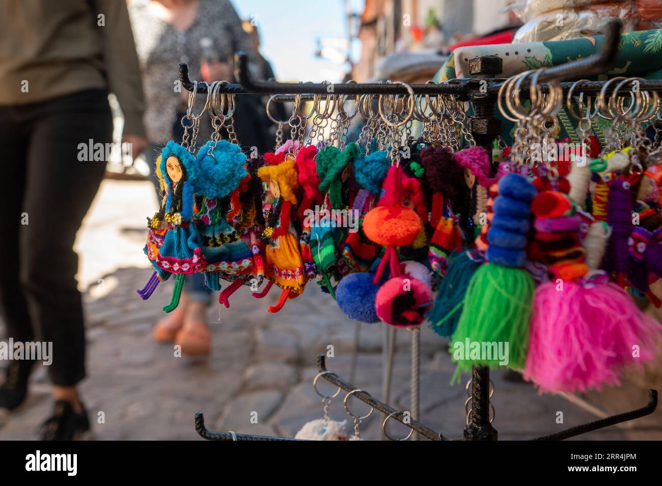 Craft products in the tourist city of Humahuaca in the province of Jujuy in  Argentina, on June 8, 2023 Stock Photo - Alamy, image size:1300x954