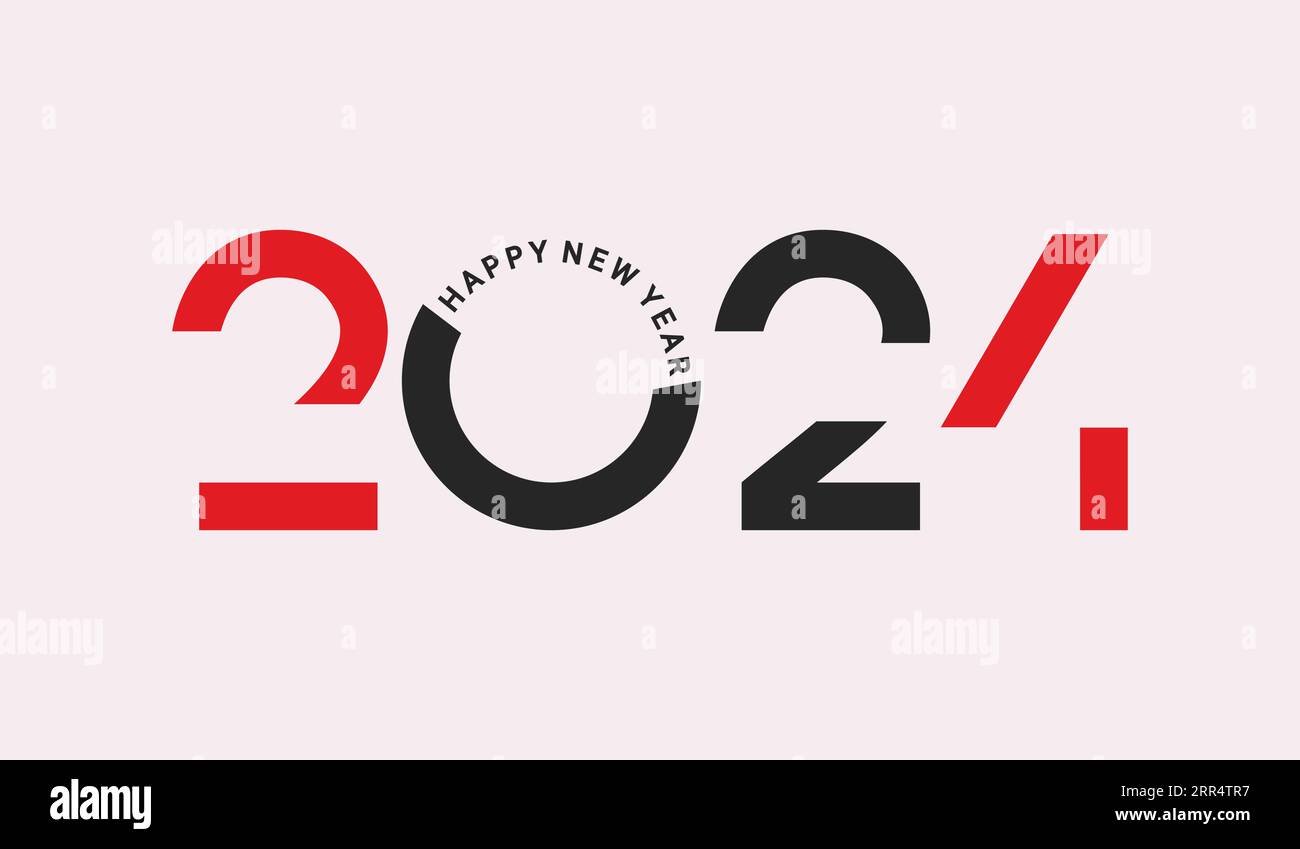 Happy new year 2024 banner, poster Stock Vector Image & Art - Alamy