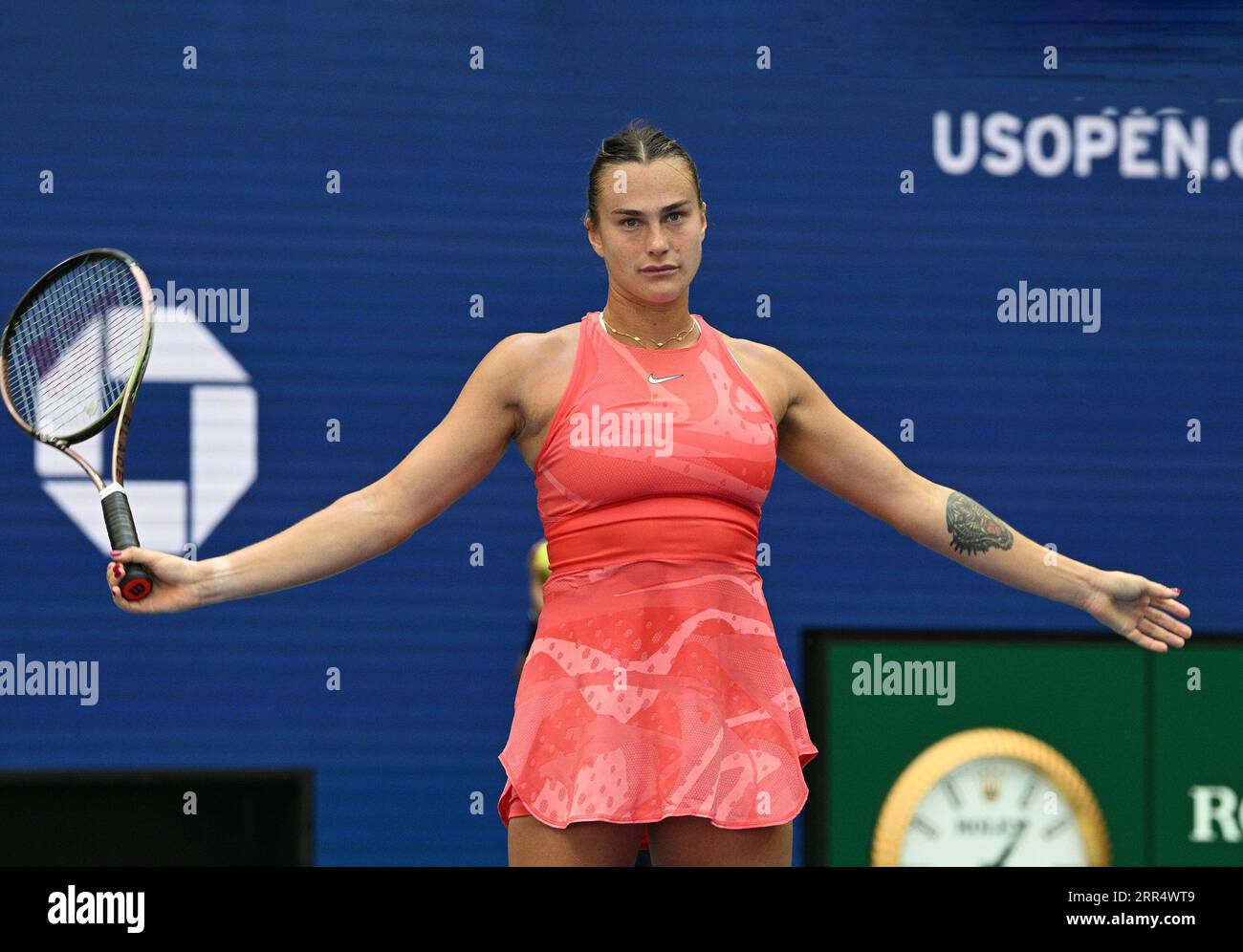 US Open Flushing Meadows New York, USA. 06th Sep, 2023. Day 10 Aryna  Sabalenka (xxx) wins quarter final match Credit: Roger Parker/Alamy Live  News Stock Photo - Alamy