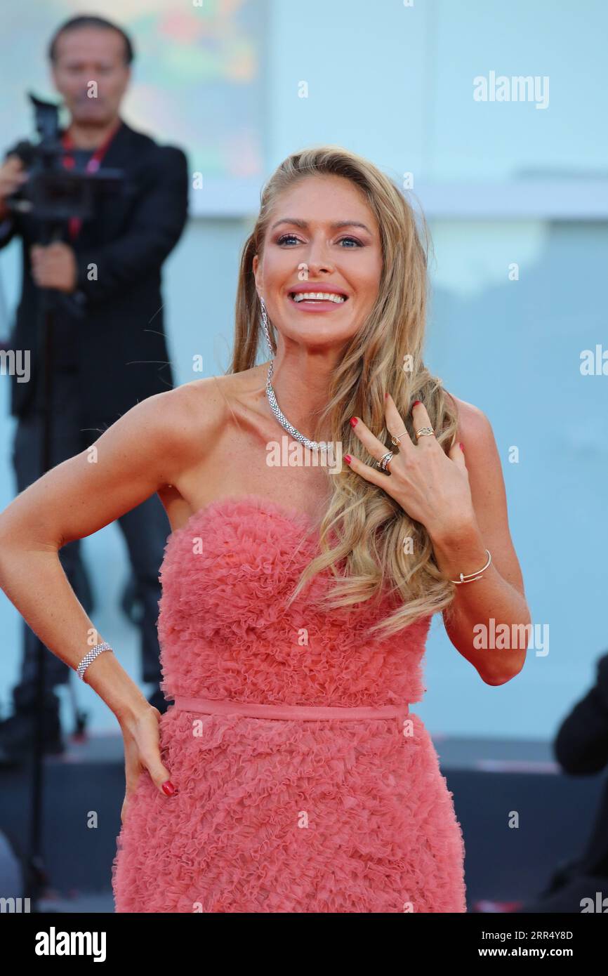 Venice, Italy, 5th September, 2023. Maja Malnar arriving on the red