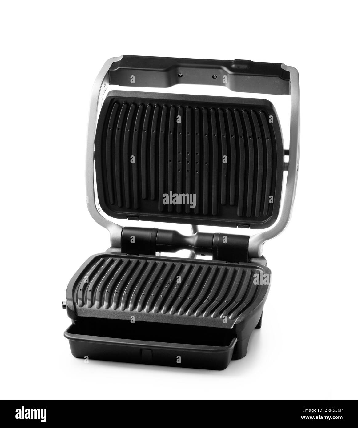 Modern electric grill with touch screen, removable, nonstick frying