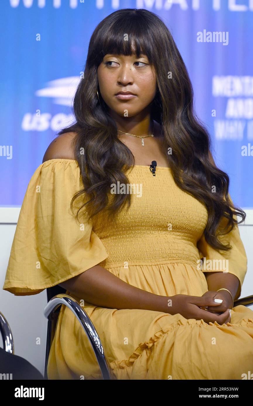 New York, USA. 06th Sep, 2023. Professional tennis player Naomi Osaka(02)