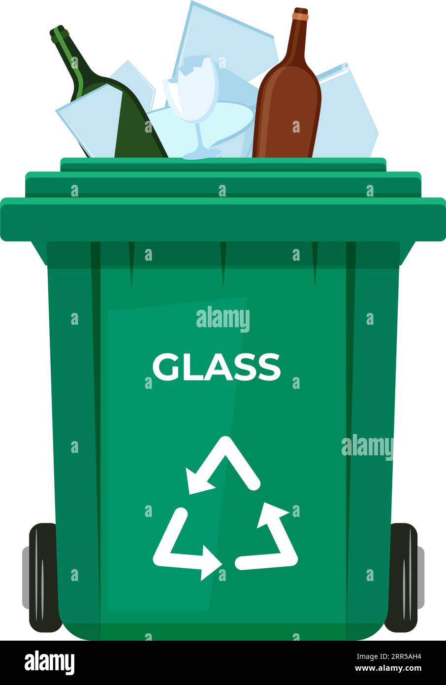 Recycle bins Stock Vector Images Alamy