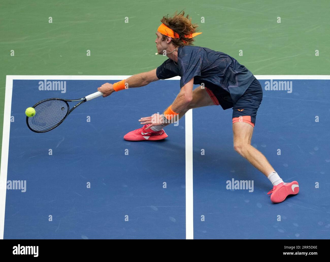 September 6, 2023 Andrey Rublev (RUS) loses to Daniil Medvedev (RUS