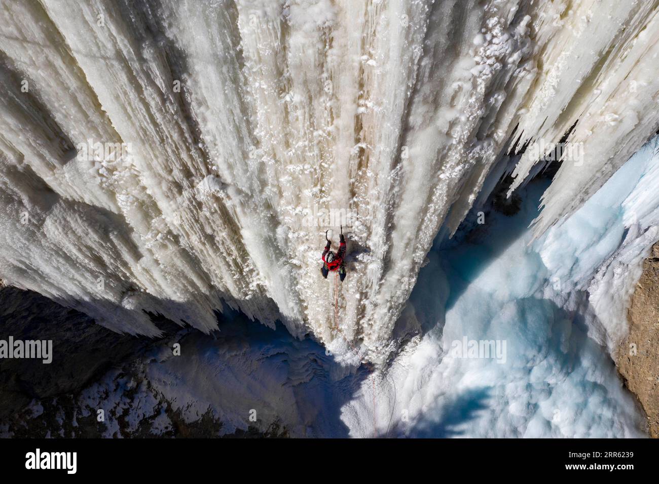 210122 URUMQI, Jan. 22, 2021 Aerial photo taken on Jan. 16, 2021
