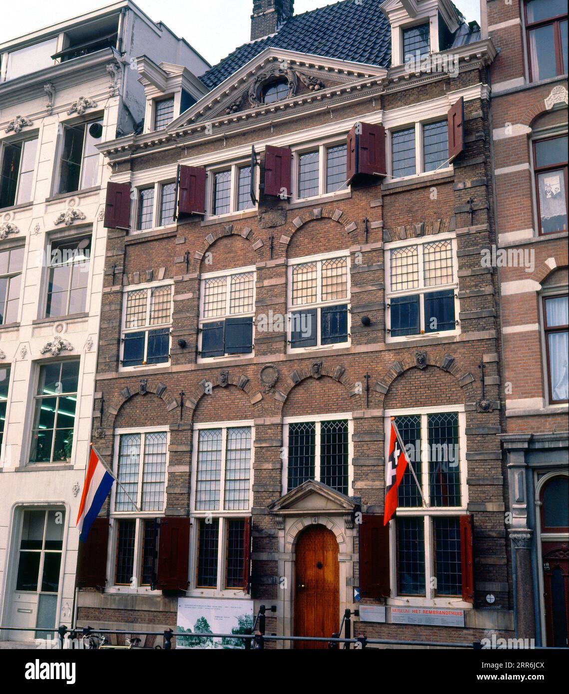 CASA MUSEO DE REMBRANDT - SIGLO XVII. Location: CASA MUSEO DE REMBRANDT. Amsterdam. HOLANDA. Stock Photo