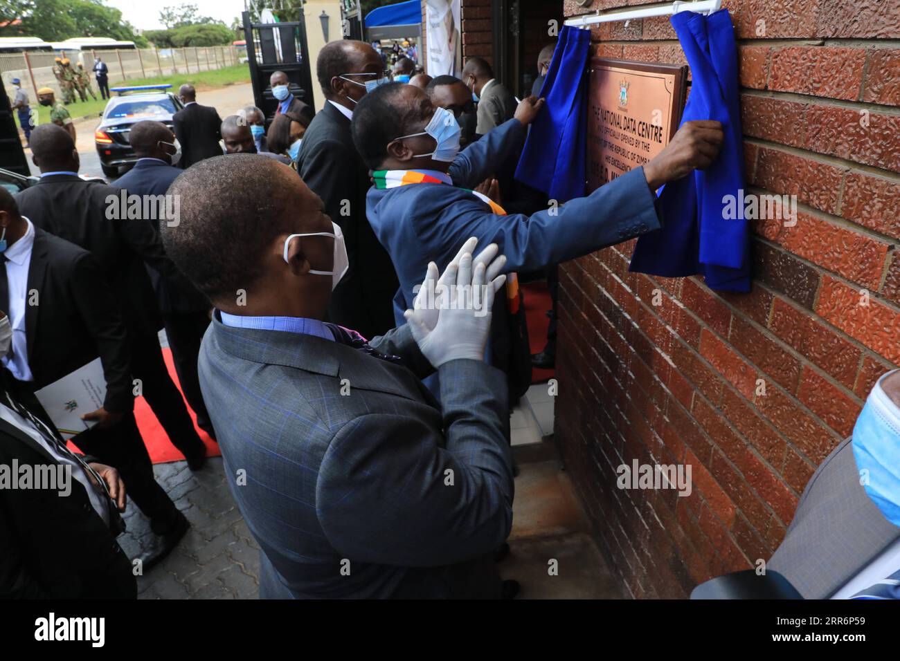 210224 HARARE, Feb. 24, 2021 Zimbabwean President Emmerson