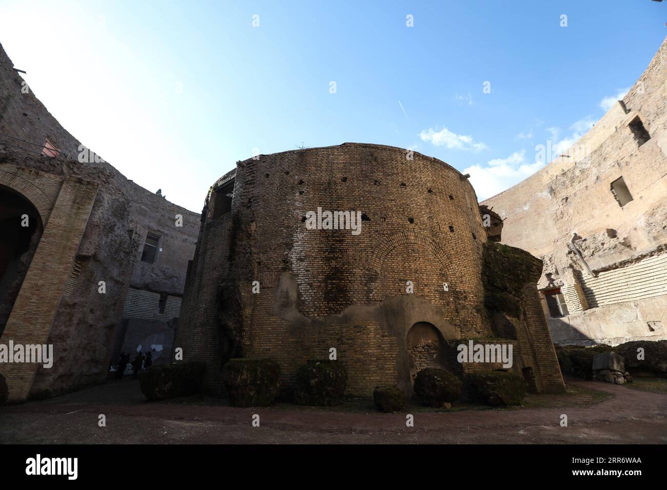 210302 ROME, March 2, 2021 Photo taken on March 1, 2021 shows an