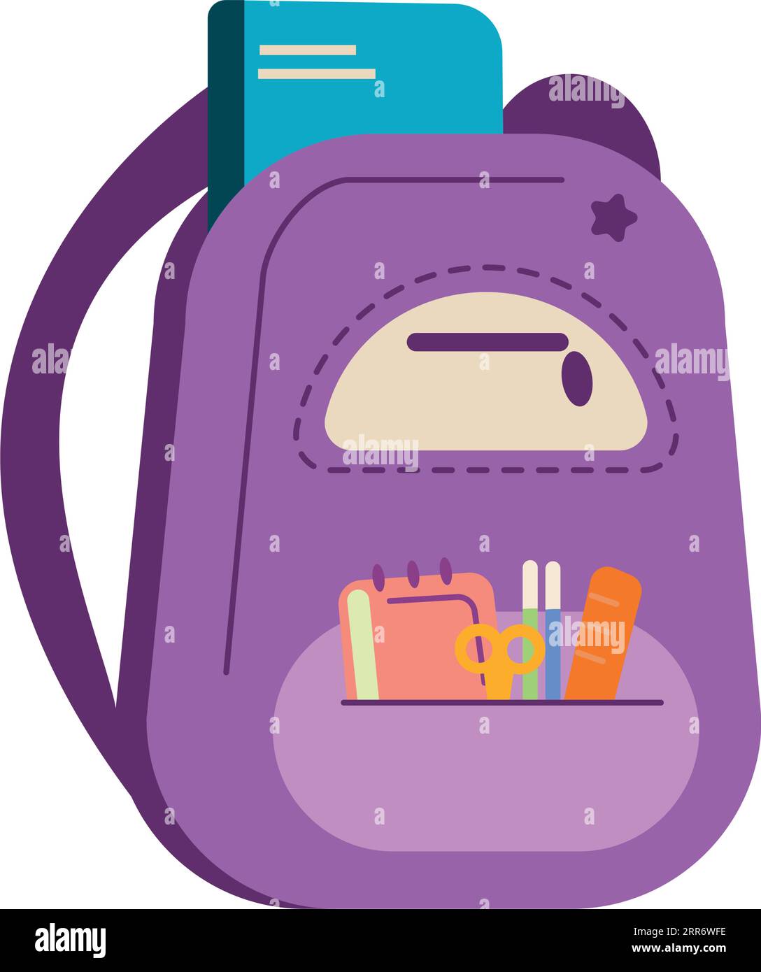 back to school bag education Stock Vector Image & Art - Alamy