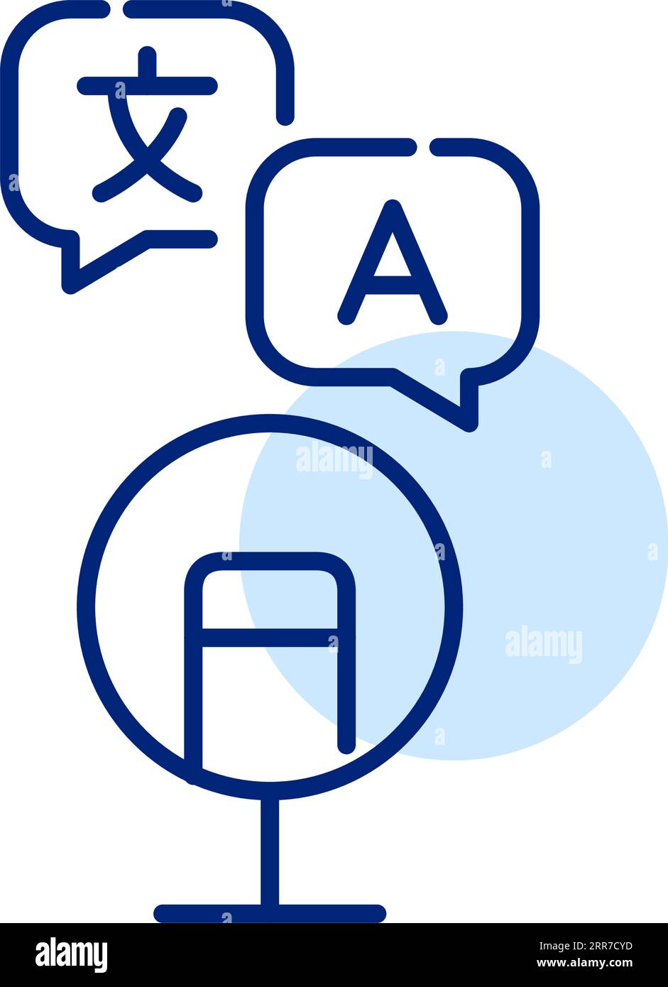 Sign language interpreting Stock Vector Images - Alamy