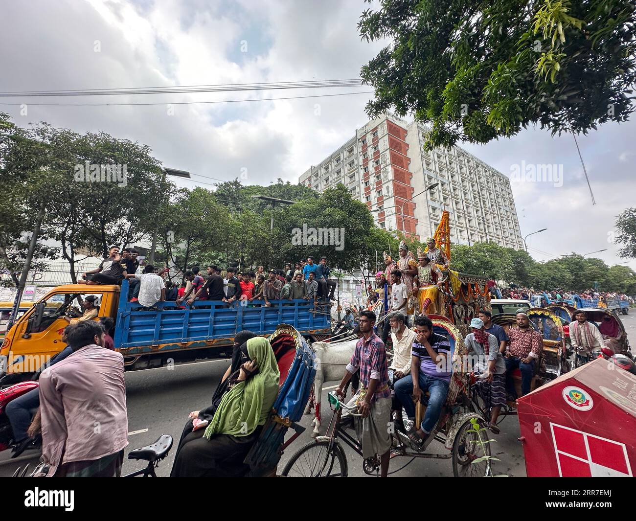 Dhaka, Bangladesh. 6th Sep, 2023. Janmashtami, the birth anniversary of