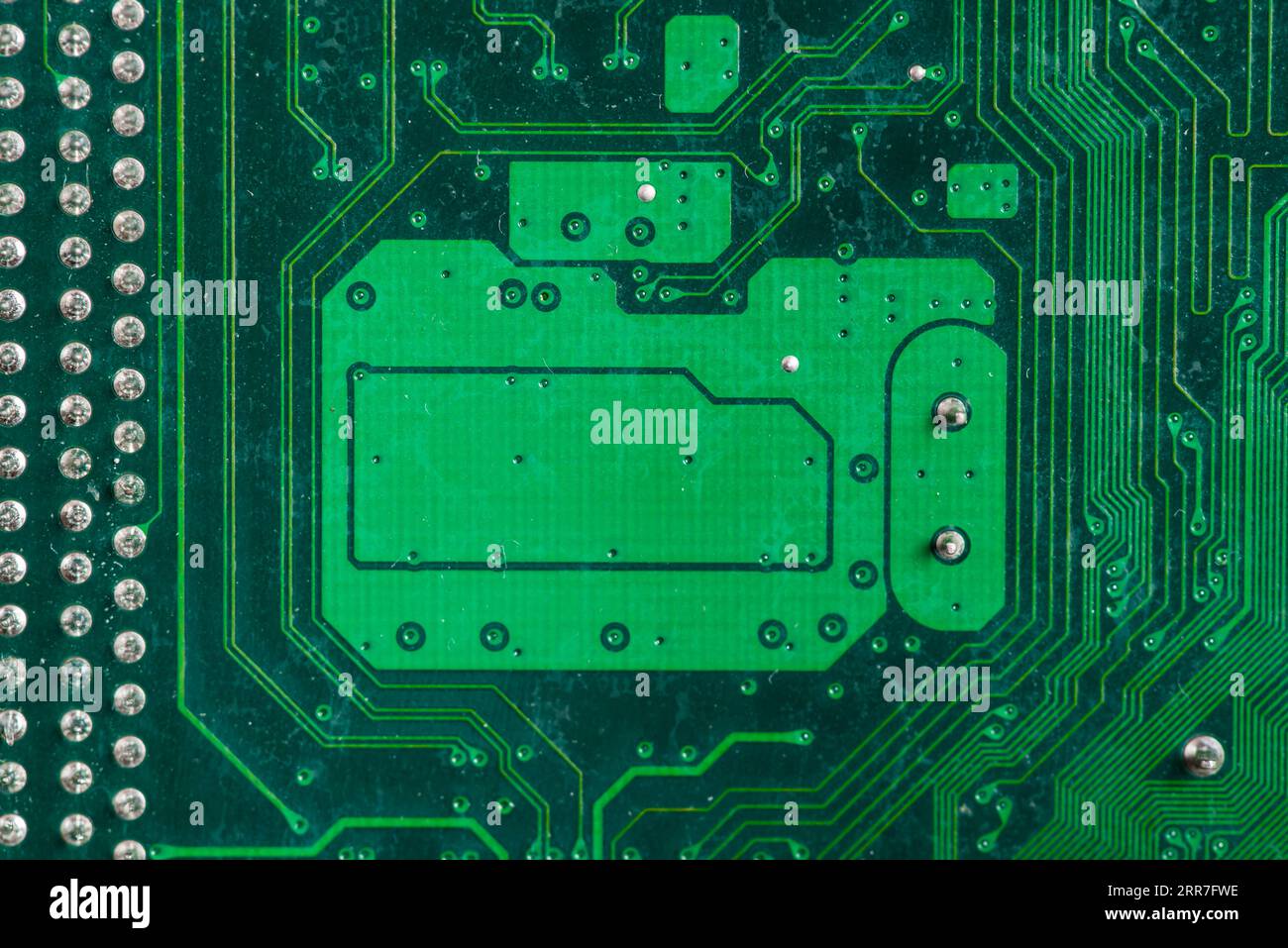 Extreme close up computer circuit board Stock Photo - Alamy