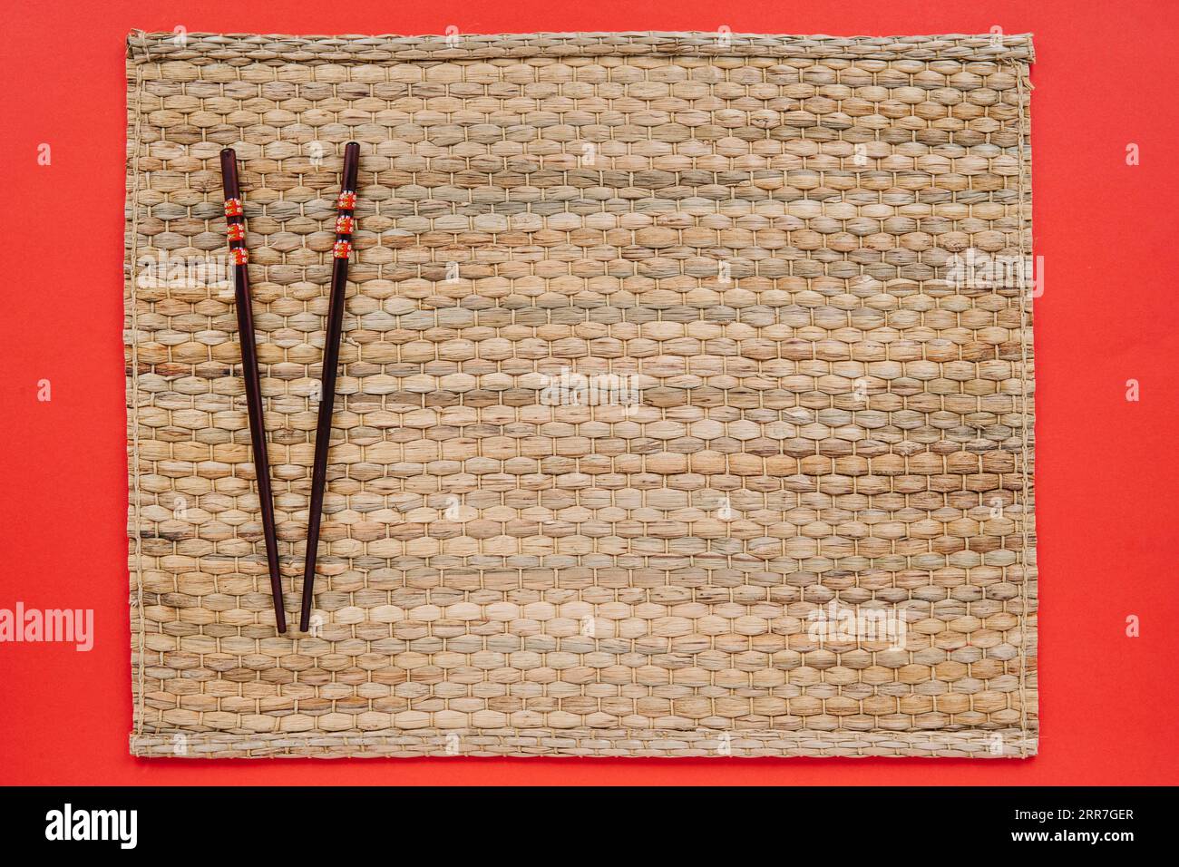 Nice chopsticks napkin Stock Photo Alamy