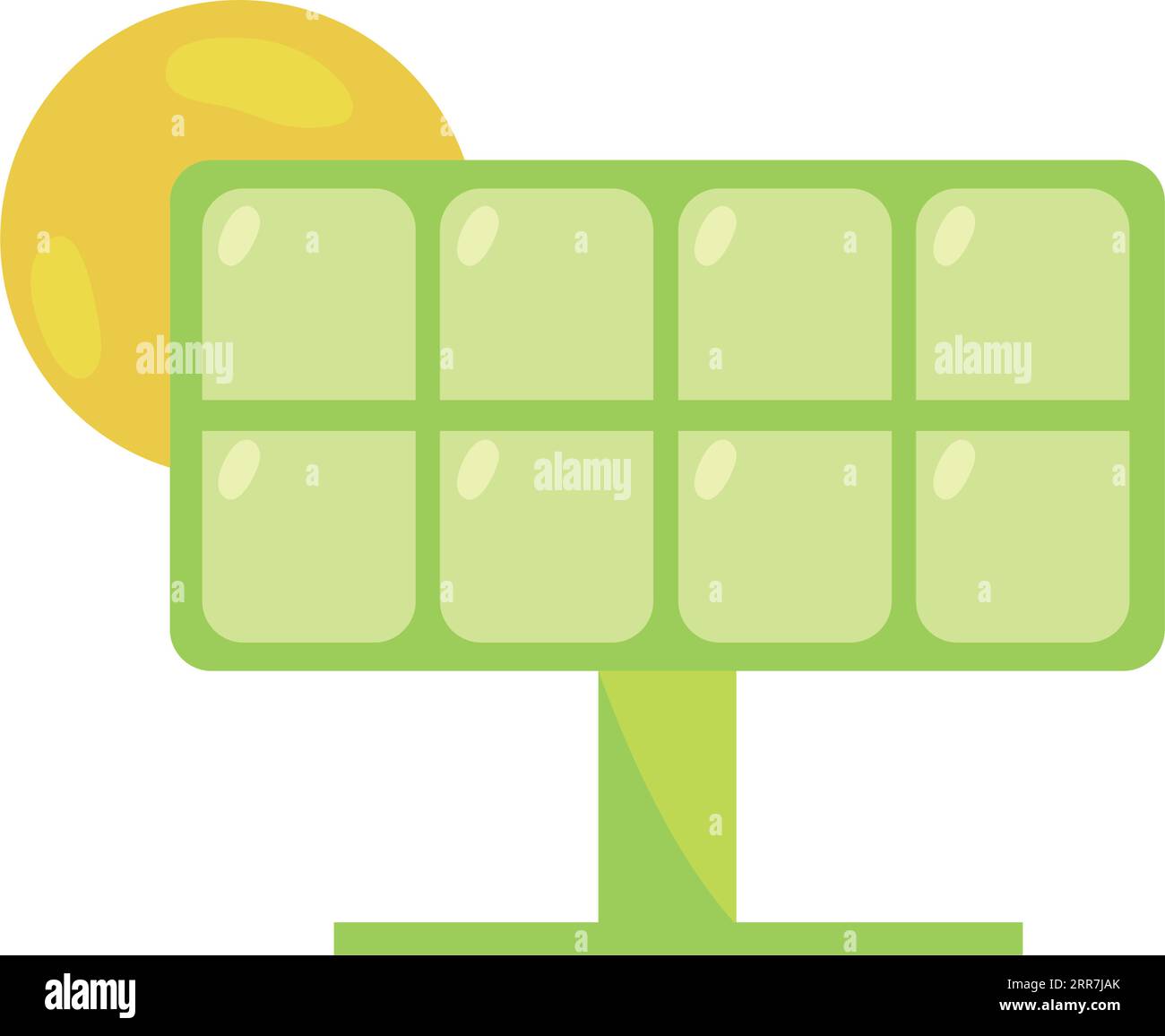 solar panel eco icon Stock Vector Image & Art - Alamy