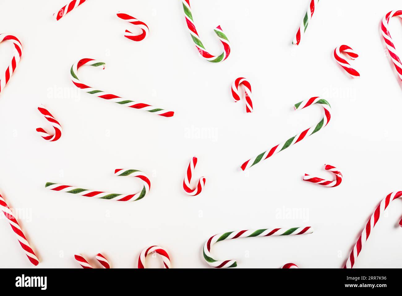 Set different candy canes Stock Photo Alamy